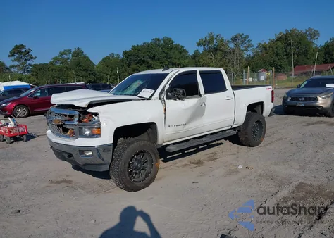 2015 Chevrolet Silverado 1500 1Lt/2Lt из США, поврежденный, VIN 3GCUKREC9FG395772